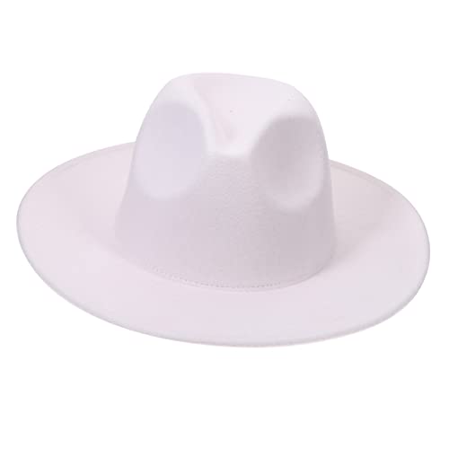 Chapeau jazz mélangée large BESPORTBLE accessoire haut de gamme