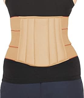 Image of Orthowala LS Support Belt (MEDIUM) Back Support Pain Reliever Enhance Back Posture - Size 31-35 Inches- Beige color for Men /Women