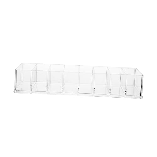 HAKIDZEL Desktop Tea Bag Organizer Transparent Multi-function Holder for Tea Coffee and Snacks Storage Box for Home Office Kitchen and Bedroom Storage