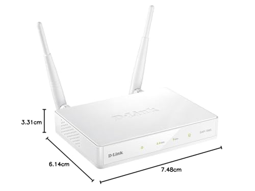D-Link DAP-1665 Point d'accès Wi-Fi AC1200 Dual-Band Simultané - Jusqu'à 1200Mbps - 802.11a/b/g/n/ac - 1 Port Lan Gigabit - 5 Modes de Fonctionnement - Idéal pour Partager et Contrôler les Accès Wi-Fi