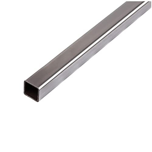 304 Stainless Steel Square Tube, Rectangular Tube, Thick Industrial Tube, Seamless Square Tube, Side Length 100mm, Thickness 2-10mm, Length 500mm, 1pc,100*100*4mm