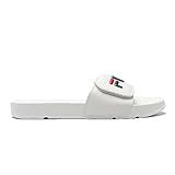 Chinelo Fila Drifter VLC, Masculino Branco/Marinho/Vermelho 40