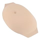 ZJchao Fake Belly Bump Foam Gefälschter Bauch Falscher Bauch Leichter Atmungsaktives Lebenseik für Rollenspiele mit Lüftungslöchern und Erweiterungen (M)