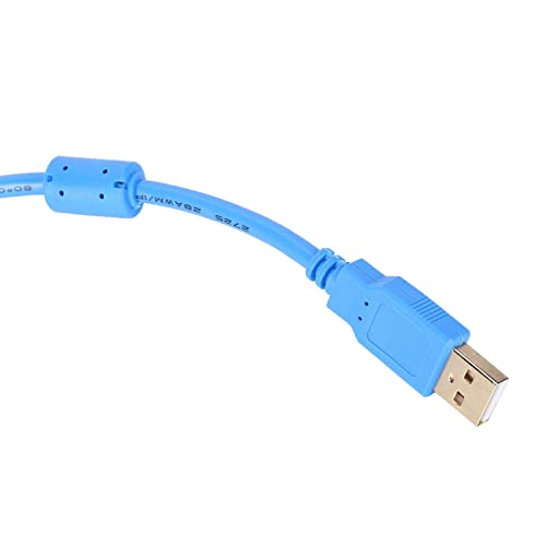 Câble de programmation PLC USB bleu cordon flexible 3m compatible CPM2C Changor