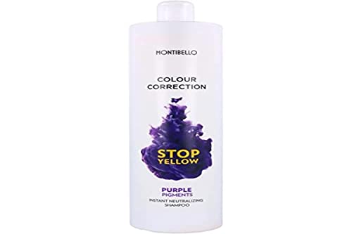 Montibello colour correction stop yellow shampoo 1000 ml (neutralizer+pigment lilac)