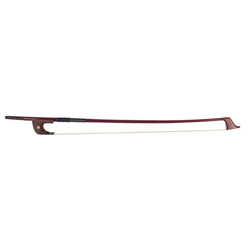 Guitar Parts 4/4 Brazilwood Upright Bow German Style Upright Bow for 4/4 Full Size Double Bass White Horsehair