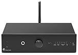 Pro-Ject Stereo Box E, Compact & Versatile Audiophile Integrated Amplifier, aptX™ HD Bluetooth 5.0, MM phono input, 3x digital inputs, built-in 24-bit/192kHz DAC, Headphone amplifier (Black)