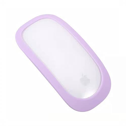 Coque silicone Magic Mouse protection souris Apple iMac violet souple