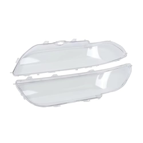 Paire couvercle lentille phare avant BMW E39 vitre transparente pour optique 1996-2003 - 3