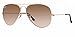 Ray-Ban Aviator RB3025 001/51 Arista/Crystal Brown Gradient 58mm Sunglasses