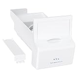 Upgraded 241860803 Refrigerator Ice Bucket Compatible with Frigidaire and Kenmore Refrigerator Ice Container Auger Assembly 240323804 240323808 240323813 LFSS2612TF0 FFSS2615TS0 Ice Maker Ice Bin