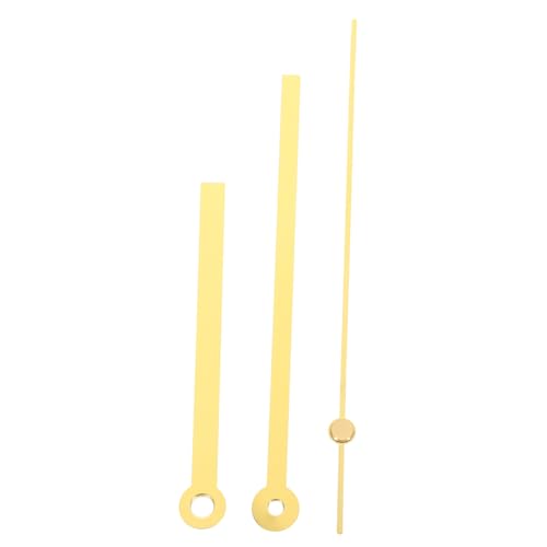 10セット 静かなクォーツ時計の動き 大きなデジタル時計 大きなデジタル壁掛け時計 長軸時計機構 クロックポインター 時計機構の交換 時計キット Diyの時計の仕組み デジタル時計 ゴールデン 14X0.7CM