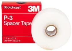 3M SCOTCHCAST SPACER TAPE P-3, 1-1/2 IN X 27 FT (38,1 MM X 8,23 M), 50 ROLLS/CASE