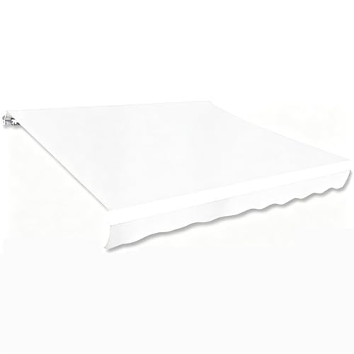 Lona de Repuesto para Toldo, Protectora para Toldo Retráctil con Cenefa Parte Superior Dosel Lona Recambio para Exterior Ventanas(16x8ft(500x250cm))