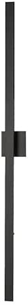 ET2 Alumilux Line - 51 Inch 30W 2 LED Outdoor Wall Mount-Black Finish
