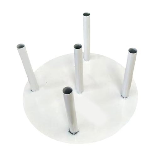 Support à fleurs à 5 pôles avec socle de présentation pour table - 8