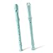 soprano recorder instrument Clarinet 8-hole High-pitched C-tune Recorder Flute Student Adult Beginner Flute Light Blue