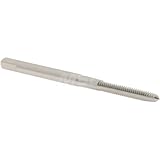 Hertel High-Speed Steel Straight Flute Tap, M3x0.6 Metric Special, 3 Flute, Plug Chamfer, Bright/Uncoated Finish, 5/8