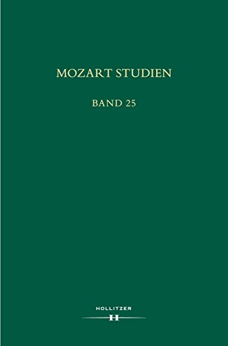 Mozart Studien Band 25 décoder les partitions du compositeur autrichien - 2