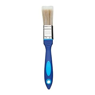 Fit For The Job 1 inch No Bristle Loss DIY Paint Brush For A Smooth Finish Painting with Emulsion, Gloss and Satin Paints on Walls, Ceilings, Furniture, Wood & Metal, 1" 25mm