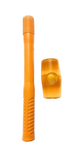Image of Rubber Mallet, Tile Installation Hammer, Multi-purpose Tool for Flooring, Masonry, Woodwork, Tiles Fitting