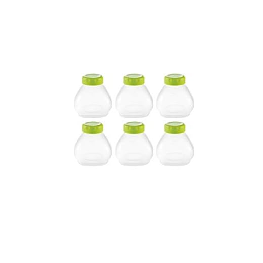Tefal Multidelices XF102032 - Accesorios yogurtera, plástico, blanco/verde, 200 ml, 6 botellines