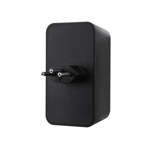 Kit 2 Tomadas De Proteção Contra Surtos Intelbras Eps 302 110/220V Preto