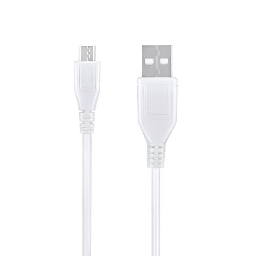 SRGTHE 3.3ft White Micro USB Data/Charging Cable Cord Compatible with Galaxy TabPRO SM-T520 SM-T520NZWAXAR SM-T520NZKAXAR Tab Pro 10.1 Android Tablet PC