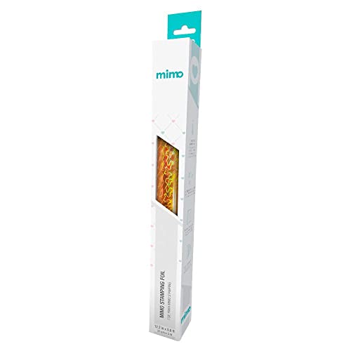 Foil Holográfico Dourado - Mimo - 30cm X 3,00 Metros