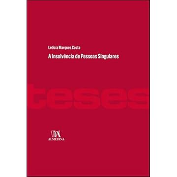 Capa do livro A Insolvência de Pessoas Singulares