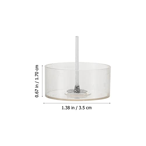 Kit para hacer velas con 3 sets, incluye mechas y portavelas miniatura 2