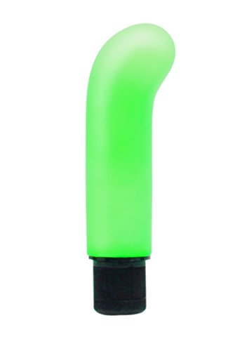 Vibromasseur G Spot Softees souple et vibrant de 13,3 cm You2Toys en vert néon