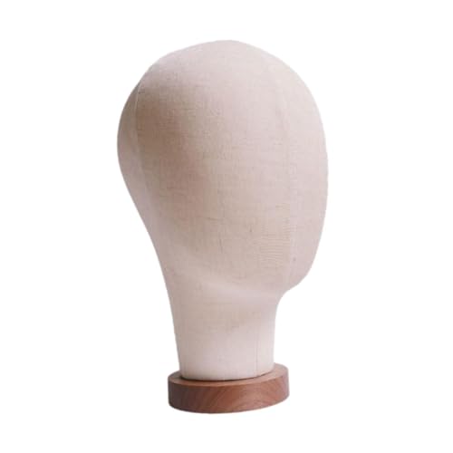 Tête de mannequin Sharplace en mousse pour ranger casquettes et casques de musique