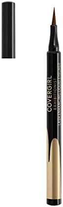 COVERGIRL Exhibitionist Lash Enhancing Liquid Eyeliner, Rich Brown