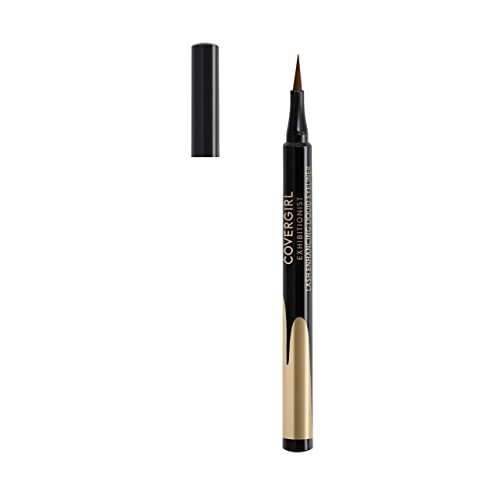 L'Oreal Paris Cosmetics L'Oreal Paris Makeup Infallible Super Slim Long-Lasting Liquid Eyeliner, Ultra-Fine Felt Tip, Quick Drying Formula, Glides on Smoothly, Brown, 0.03 fl oz., 1 Count
