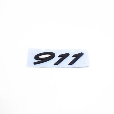 OE PORSCHE LOGO POSTERIORE 911 MATTE BLACK PORSCHE 911 991 99155923103