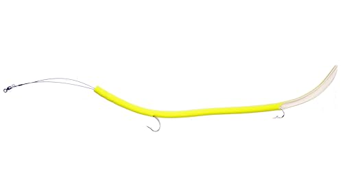 (2 Pack) Barracuda Tube Lure, (Double J-Hooks), Double Weighted - Made in The Florida Keys.