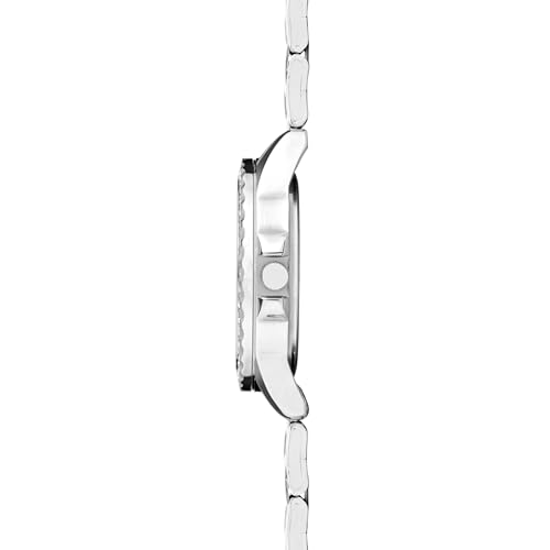 Sekonda Women's Quartz Watch 33mm with Stone Set Case, Analogue Display and Stainless Steel Bracelet
