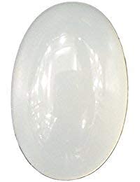 Pierre de lune naturelle A+ cabochon certifiée de 5,50 Ratti pour bague