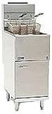 Pitco 45C+S Natural Gas Fryer, 42-50 lb, Full Pot 4-Burner | 122,000 BTU