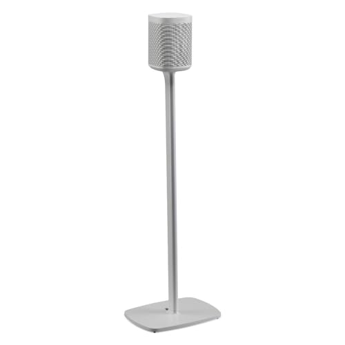 Flexson Floor Stands for Sonos One, One SL and Play:1 - White (Pair)