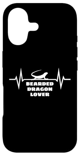 Bearded Dragon Lover Heartbeat �q�Q�g�J�Q �X�}�z�P�[�X iPhone 17 �p