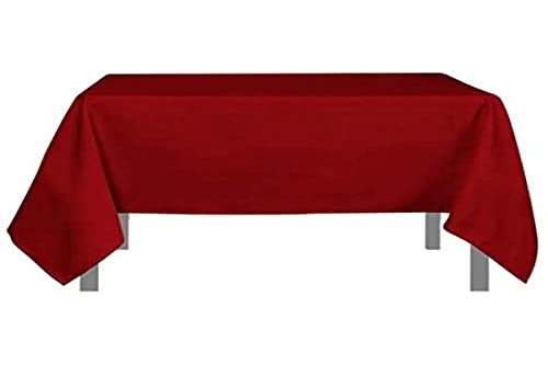 Soleil d'ocre Mantel Antimanchas Alix Antimanchas, Rojo, 140 x 140 cm