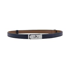 Dark Blue Silver Buckle