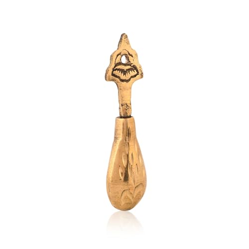 Miniatura Surmadani de Metal con Diseño Antiguo para Maquillaje de Ojos miniatura 4