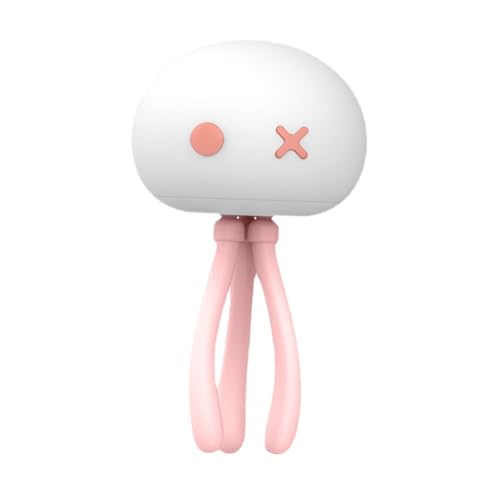 LIFKOME Intelligent Jellyfish Night Light for Boys and Girls Led Bedside Lamp Small Lamp Adorable Bedroom Decor Touch Control