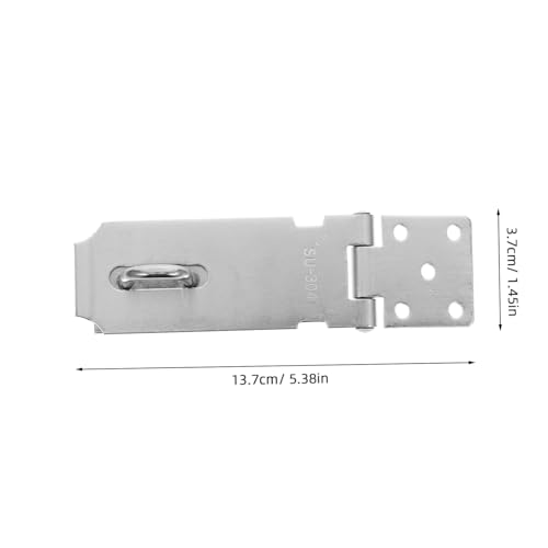 Image of Cabilock 3set Weatherproof Stainless Steel Door Lock Hasp Heavy Duty Security Latch for Outdoor Sheds Cabinets and Windows