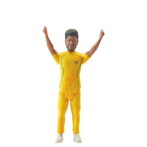 Image of Action Figure, IPL Edition 360 Rotatable Head, Cricket Player for Fans & Collectors (7 Inch Sanju Samson CSK)