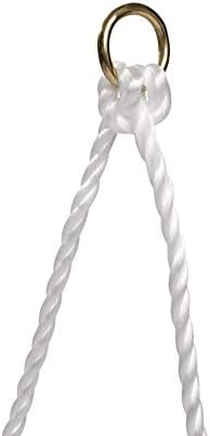 Eichhorn 100004504 - Outdoor Drabina dzianinowa z drewna - certyfikat TÜV V/GS - Długość: 170 cm