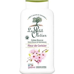 Le Petit Olivier Creme Douche Douce Fleur de Cerisier 500ml Le Petit Olivier Gentle Shower Cream Cherry Blossom 500ml